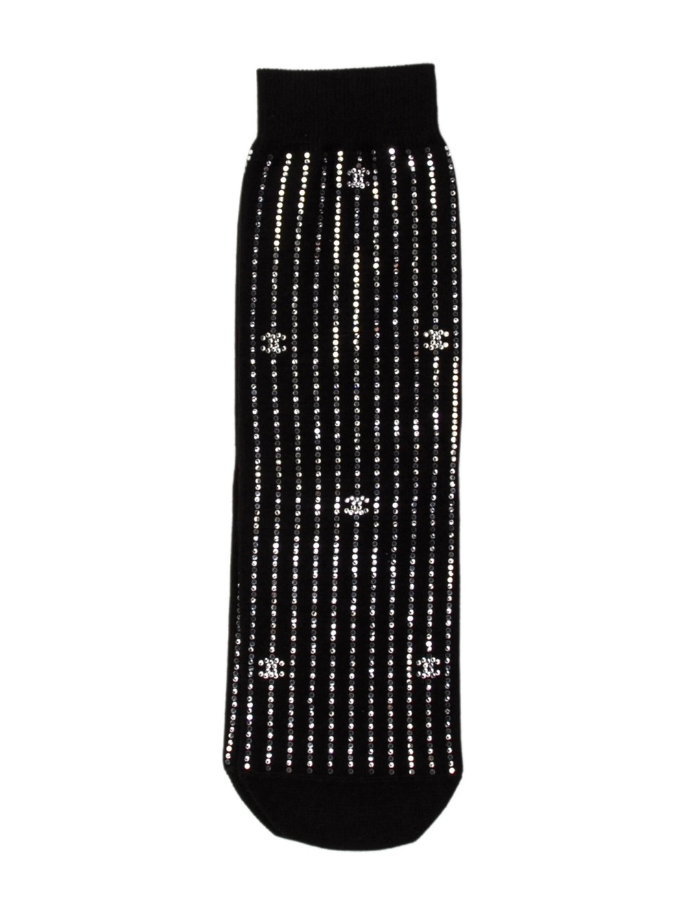 Chanel Spring 2023 Crystal CC socks - BNWT